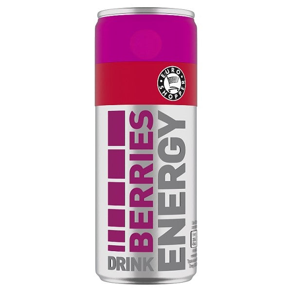 Euro Shopper Berries Energy Drink 250ml