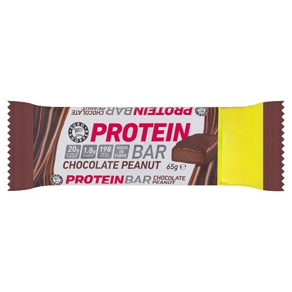 Euro Shopper Chocolate Peanut Protein Bar 65g PM £1.50