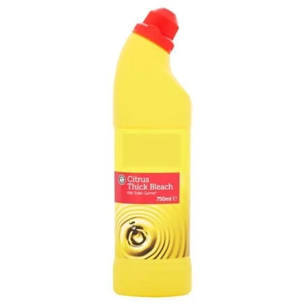 Euro Shopper Citrus Thick Bleach 750ml Pm 89p