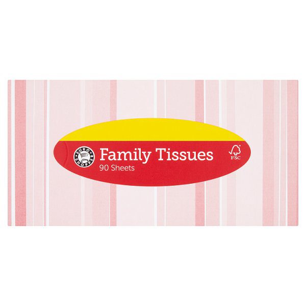 Euro Shopper Family Tissues 90 Sheets PM 89p