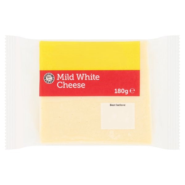 Euro Shopper Mild White Cheese 180g PM £1.75