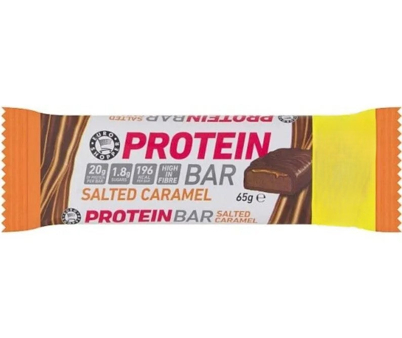Euro Shopper Salted Caramel Protein Bar 65g PM £1.50