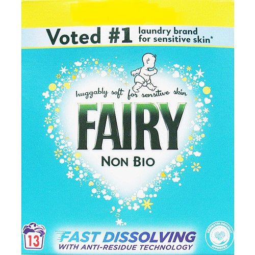 Fairy Non Bio Washing Powder 13w Pm £4.49 715g