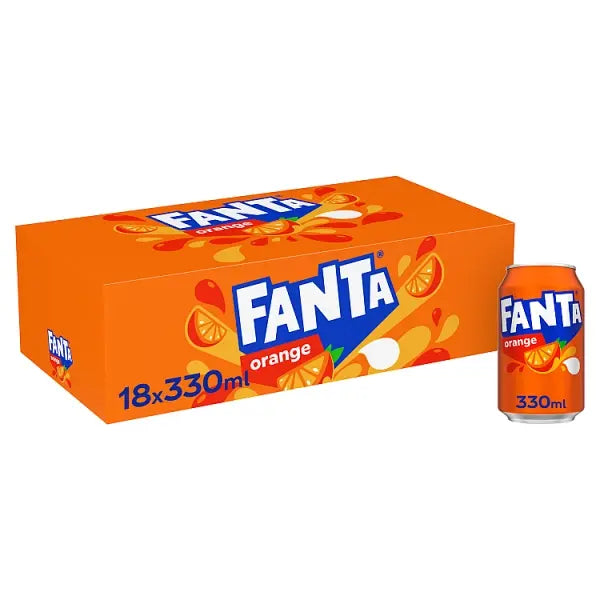 Fanta Orange 330ml 18pk 330ml