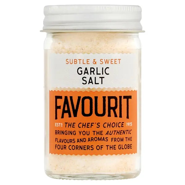 Favourit Garlic Salt Jar 90g