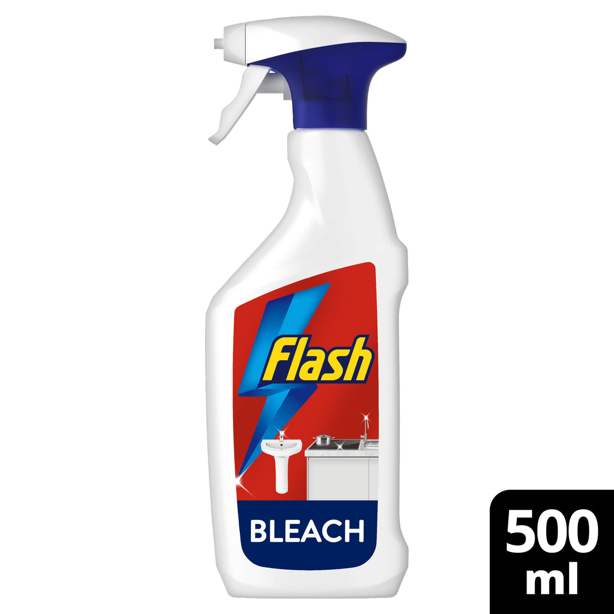 Flash Spray Bleach Pm £2.49 500ml
