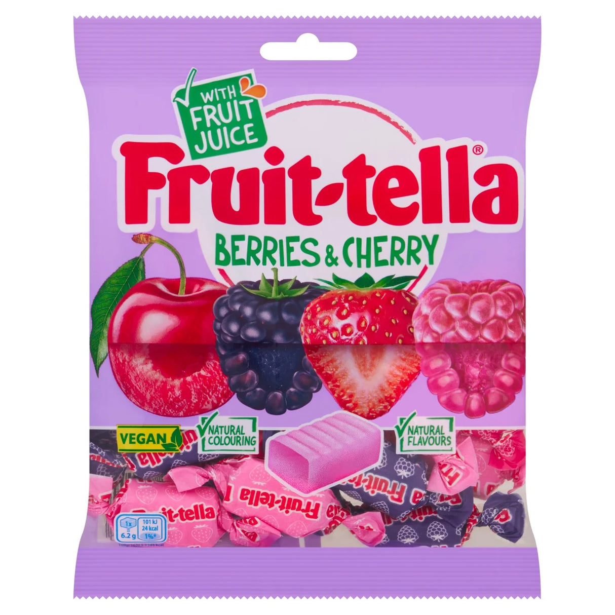 Fruitella Berries & Cherries Vegan £1.25 135gm