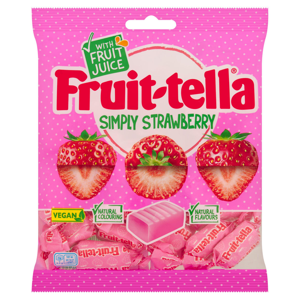 Fruitella Simply Strawberry £1.25 135gm