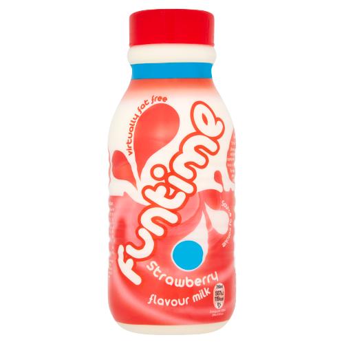 Funtime Strawberry Flavour Milk 500ml PM 95p