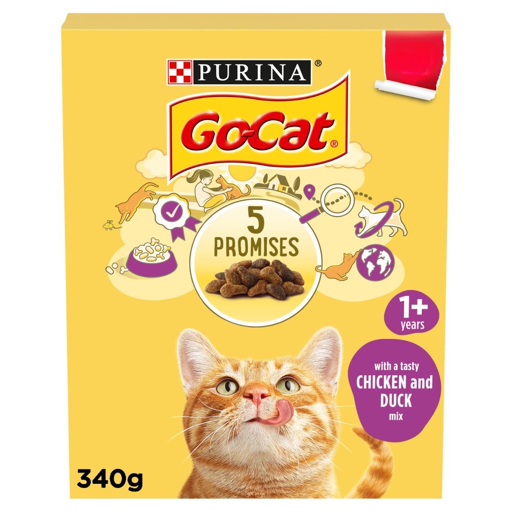 Go Cat Chicken & Duck Pm £1.75 340g