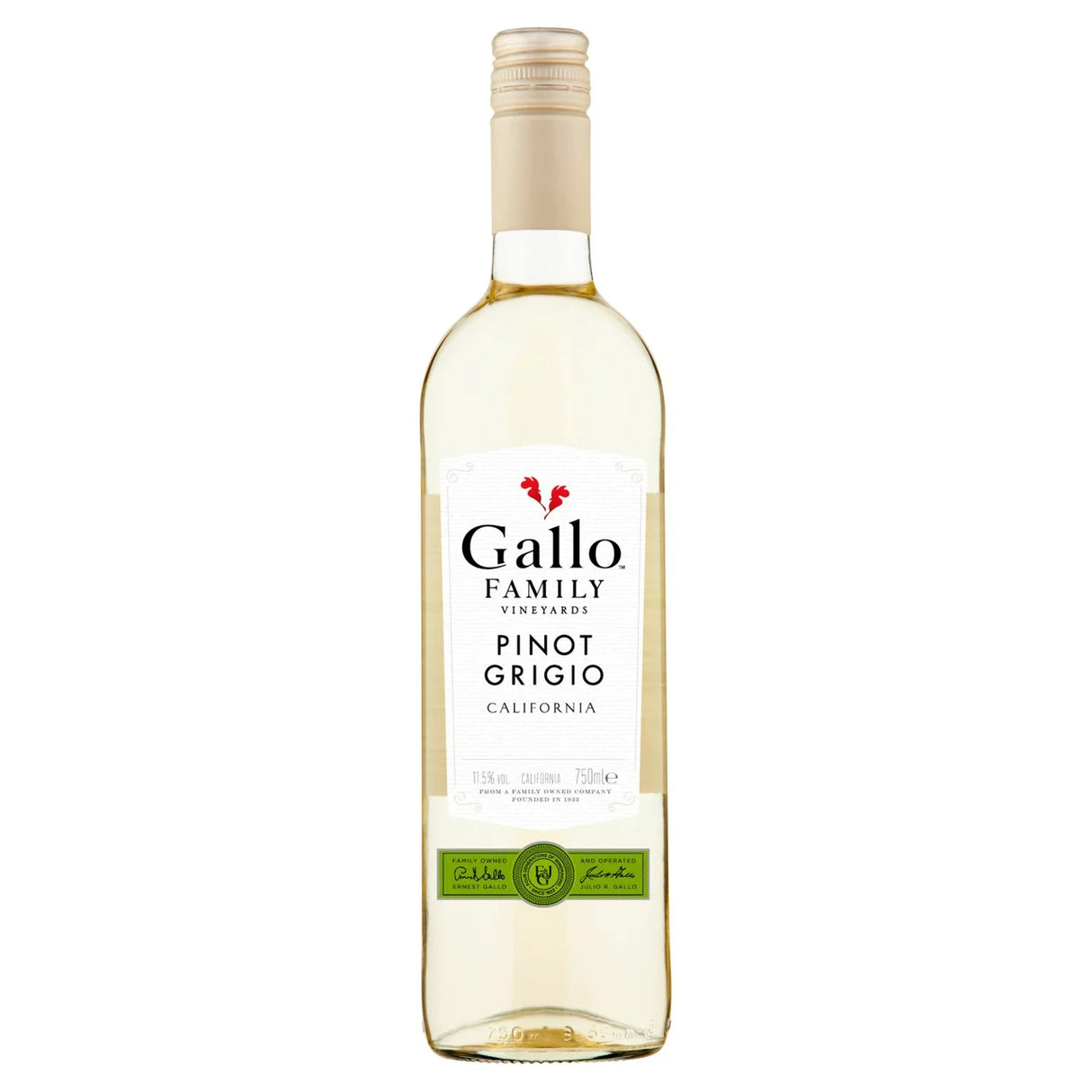 Gallo Family Vineyards Pinot Grigio White Wine 750ml