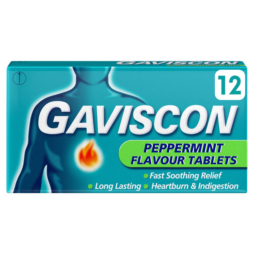 Gaviscon Peppermint 12's