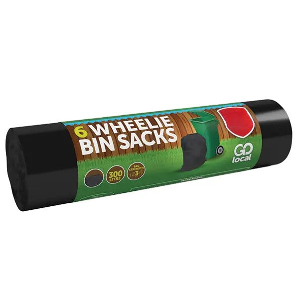 Go Local Wheely Bin Liners Pm £1.49 6's 6's