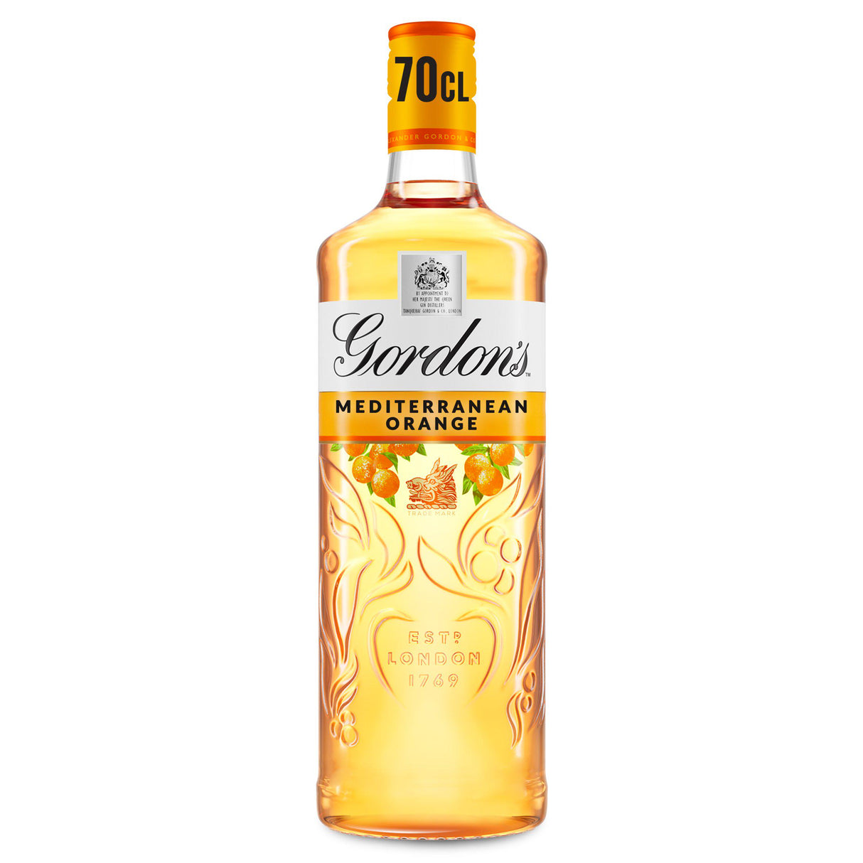 Gordons Mediterranean Orange Gin 37.5% 70cl
