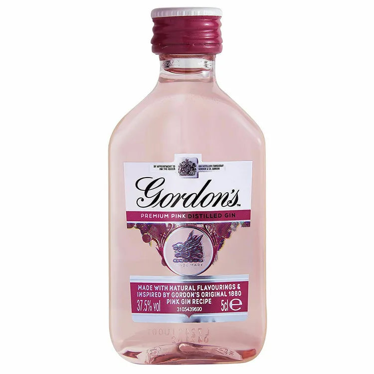 Gordons Premium Pink Distilled Pink Gin 35% 5cl