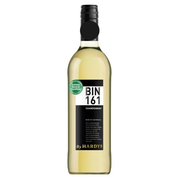 Hardys Bin 161 Chardonnay White Wine 75cl PM £6.99