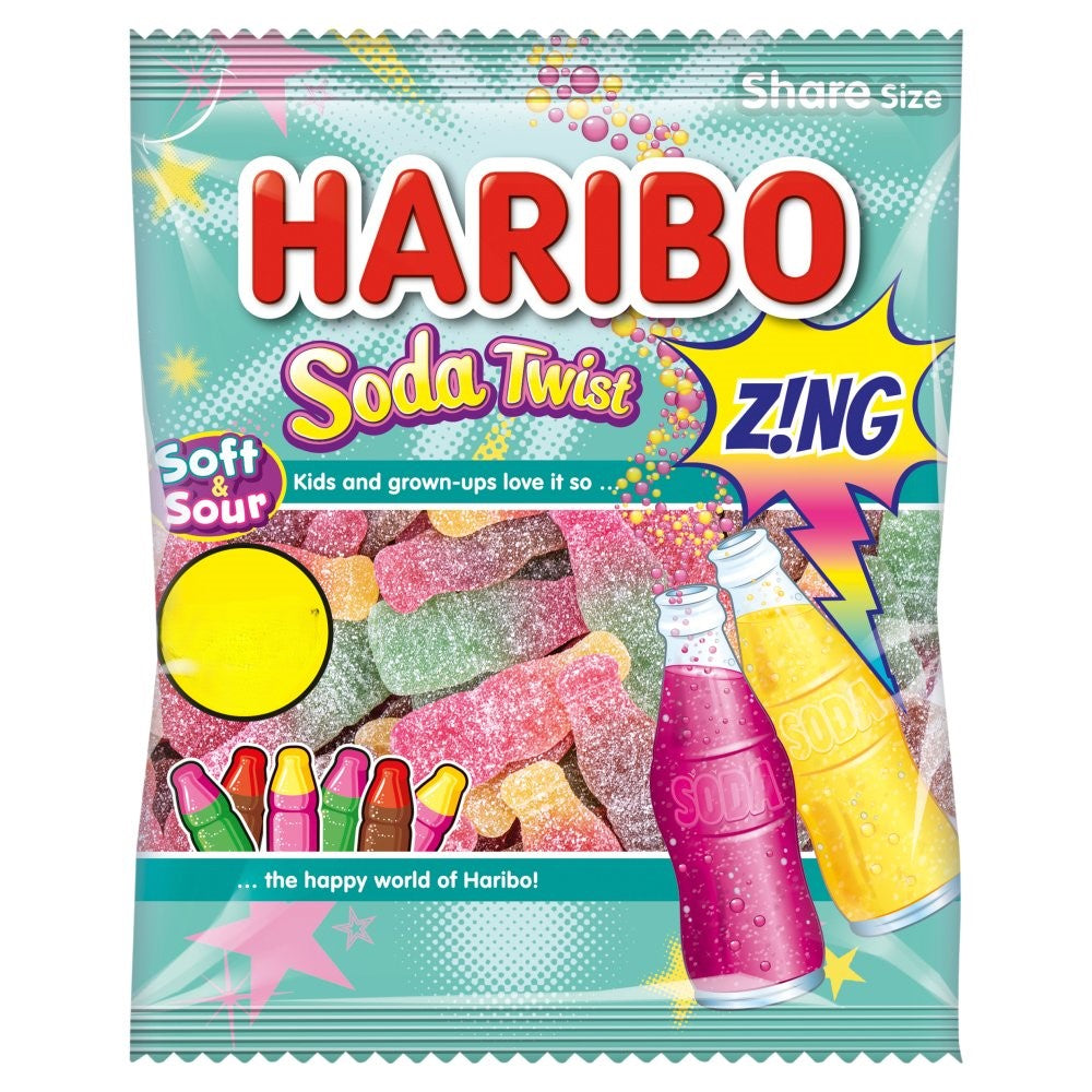 Haribo Soda Twist Zing £1.25 140gm