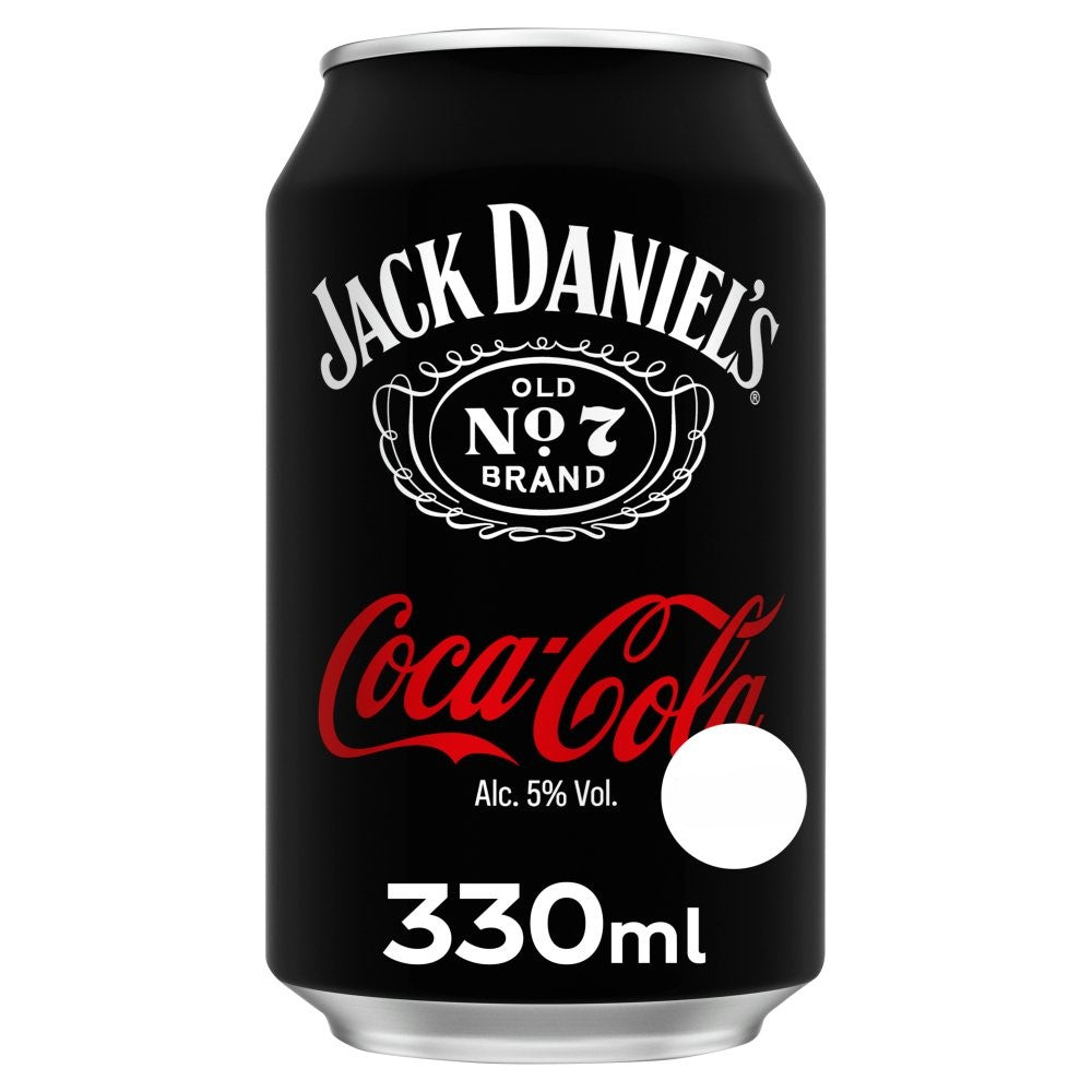Jack Daniels & Coca Cola Pm £2.39 330ml