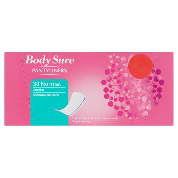 Jack's 30 Normal Body Sure Pantyliners PM £1.25