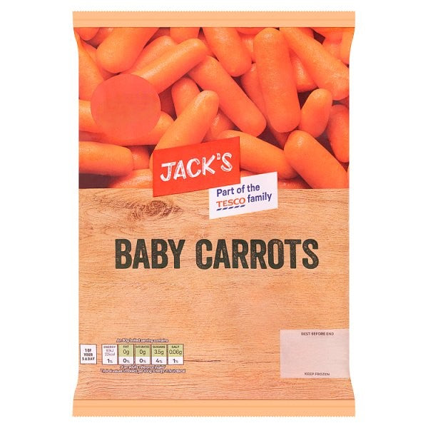 Jack's Baby Carrots 500g PM £1.19
