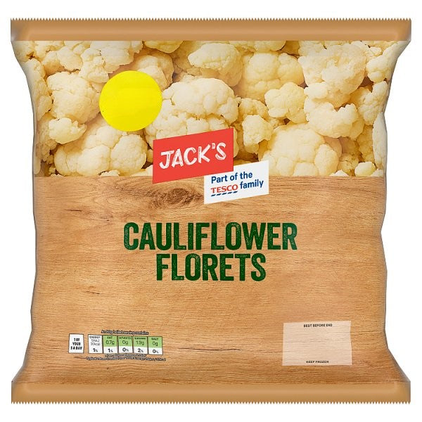 Jack's Cauliflower Florets 500g PM £1.19