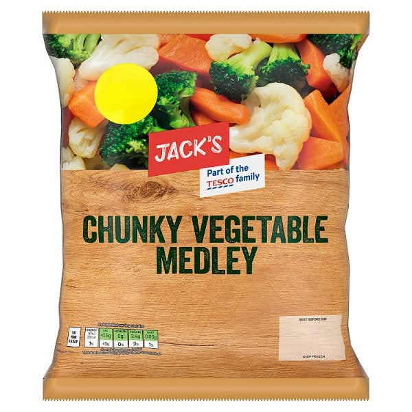 Jack's Chunky Vegetable Medley 500g PM £1.29