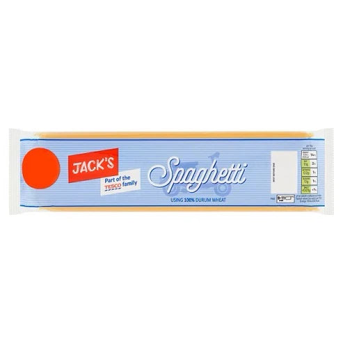 Jack's Spaghetti 500g PM £1.19