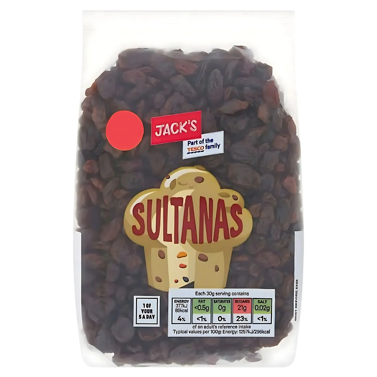 Jack's Sultanas 375g PM £1.99