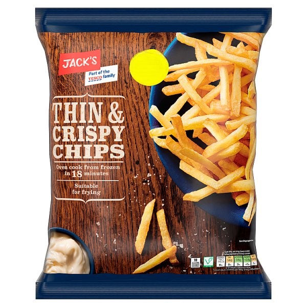 Jack's Thin & Crispy Chips 750g PM1.79