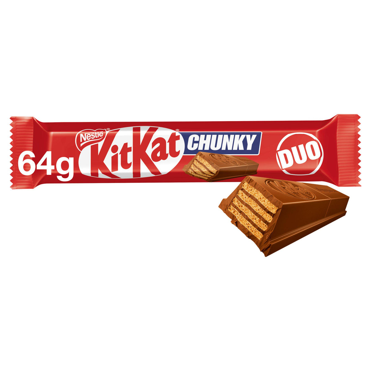 KitKat Chunky Duo Milk Chocolate Bar 64g