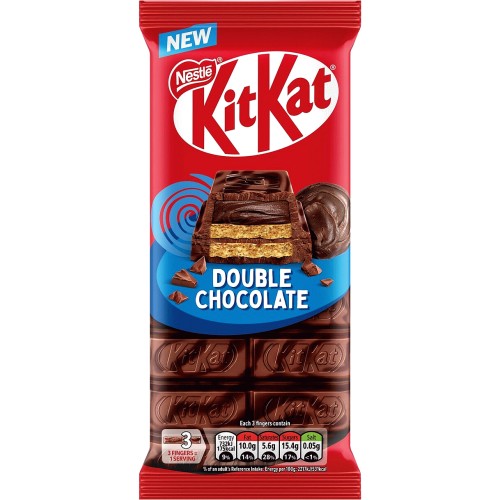 KitKat Double Chocolate Sharing Bar 99g PMP £1.50