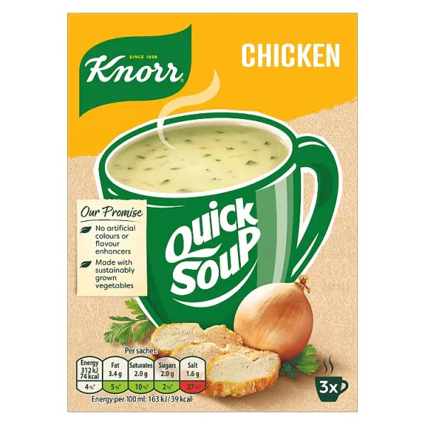 Knorr Quicksoup Chicken 3's
