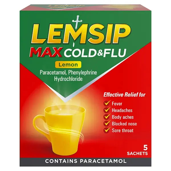 Lemsip Max Strength Sachets 5's