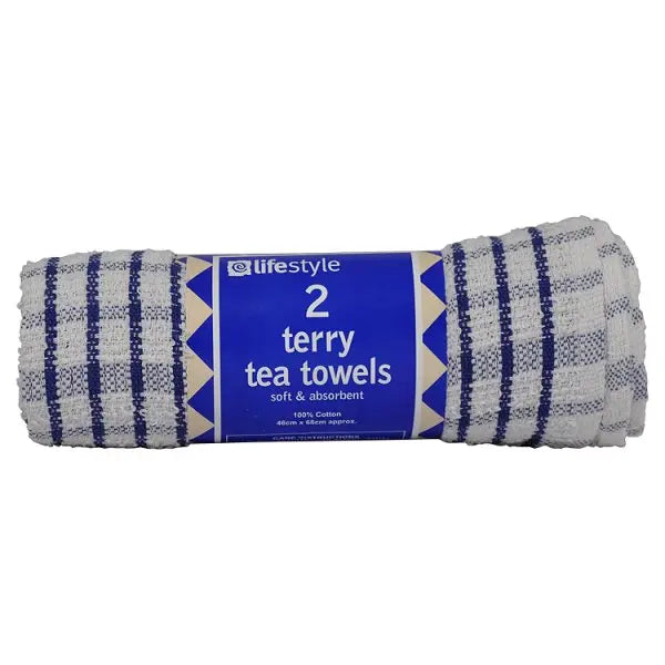 L/l Terry Tea Towels 2's