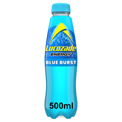 Lucozade Energy Blue Burst Pm £1.50 500ml