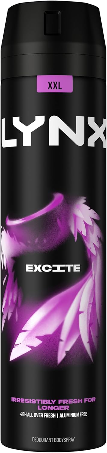 Lynx Aerosol Body Spray Excite 200ml