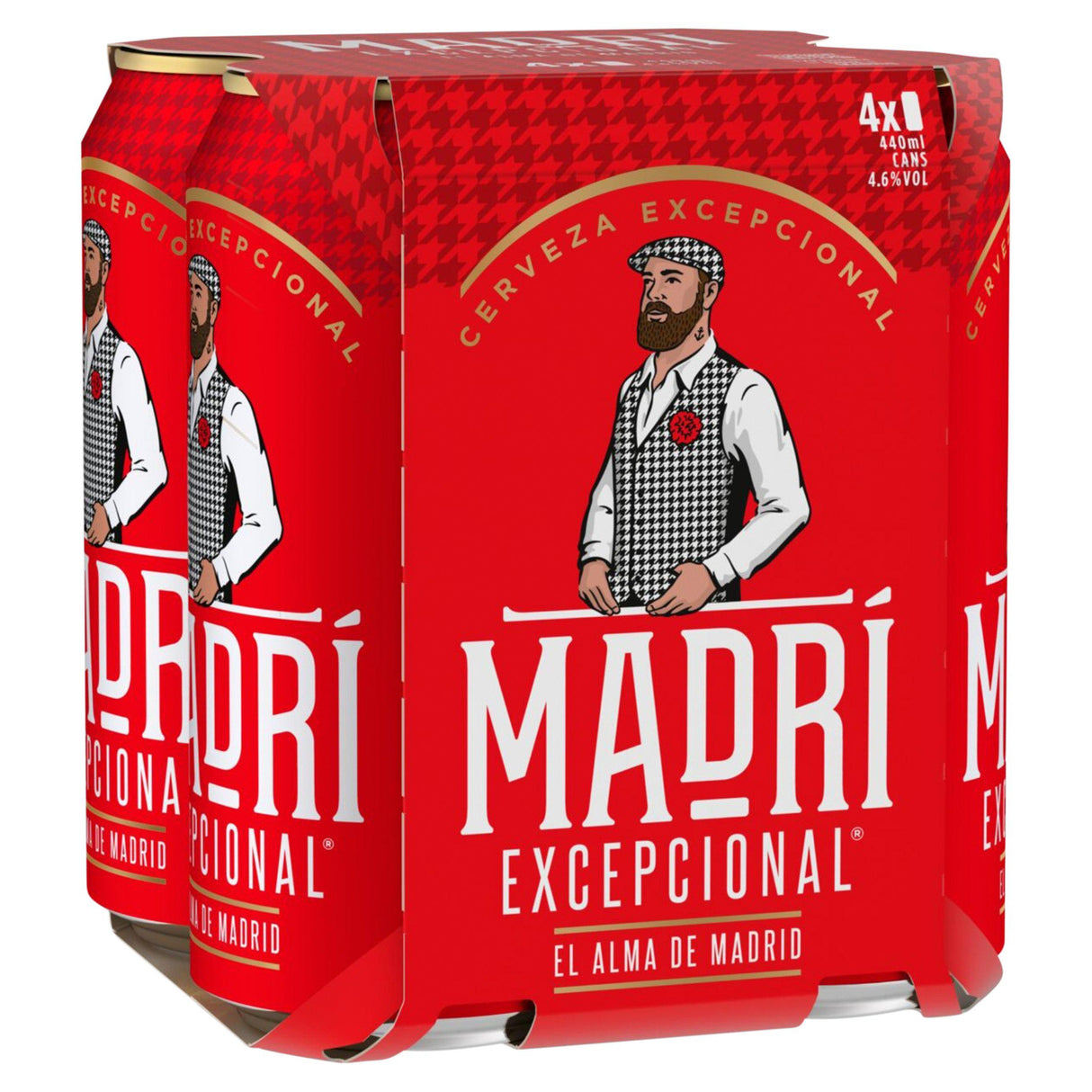 Madri Excepcional 4 Pack Can 440ml