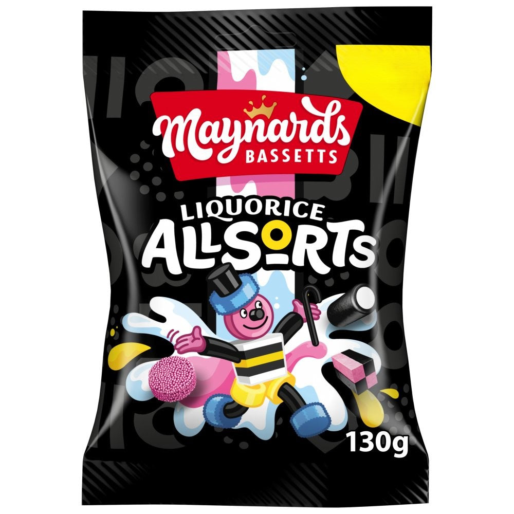 Maynards Bassetts Liquorice Bag £1.35 Pm 130g