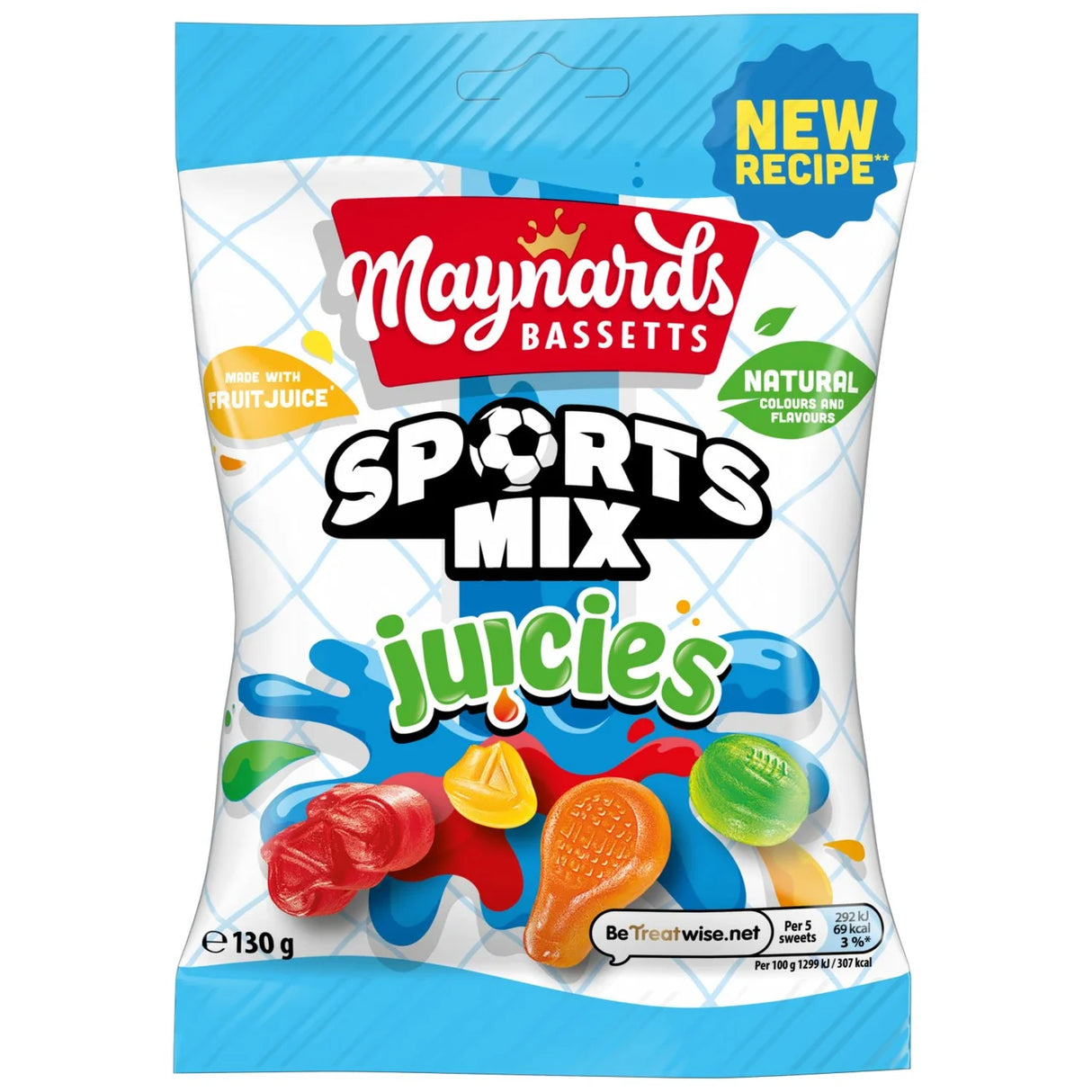 Maynards Bassetts Sports Mix Sweets Bag £1.35 Pm 130g