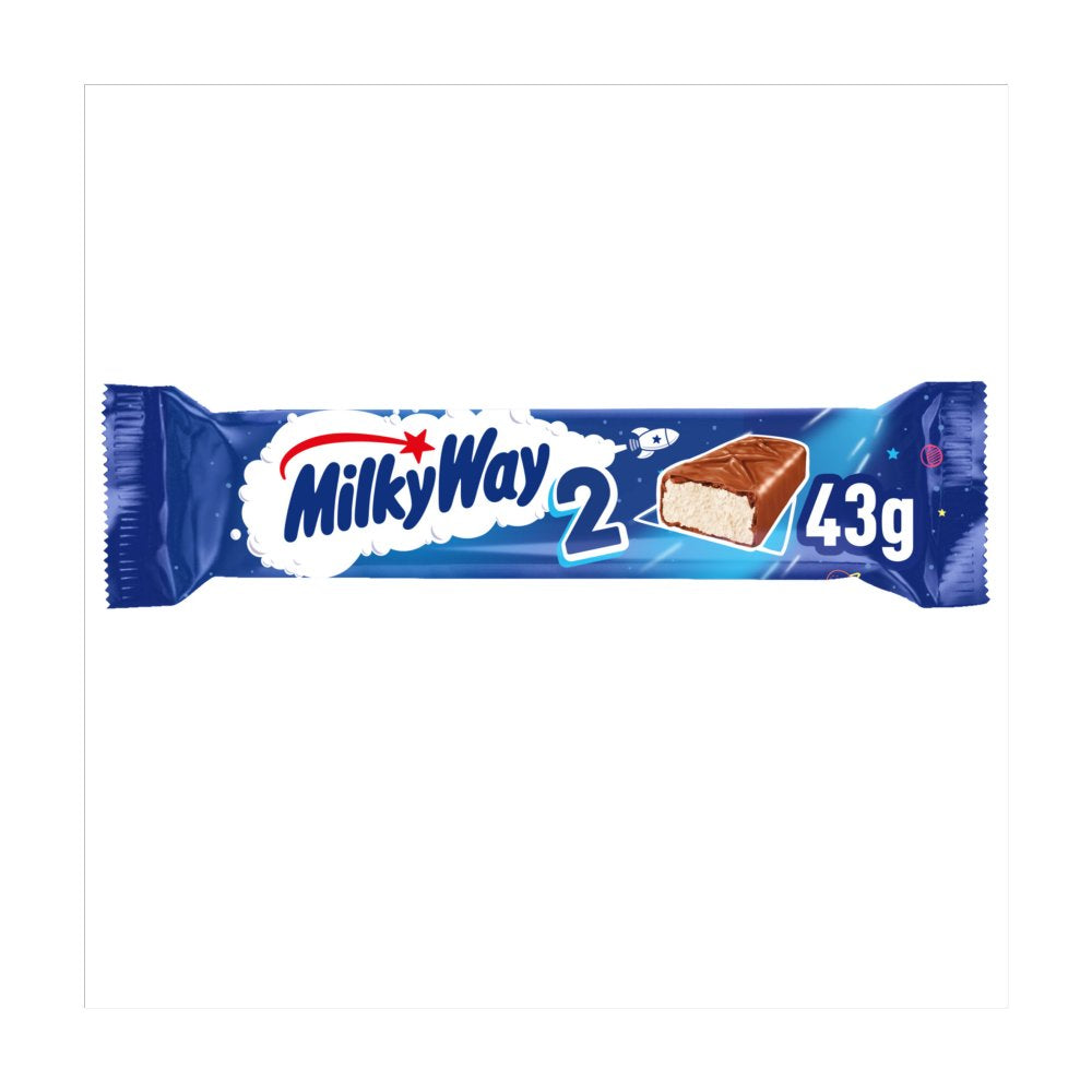 Milky Way Milk Chocolate Bar 43g PMP £0.75