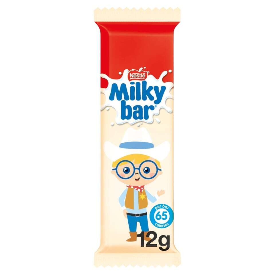 Milkybar Kid White Chocolate Bar 12g PMP 30p
