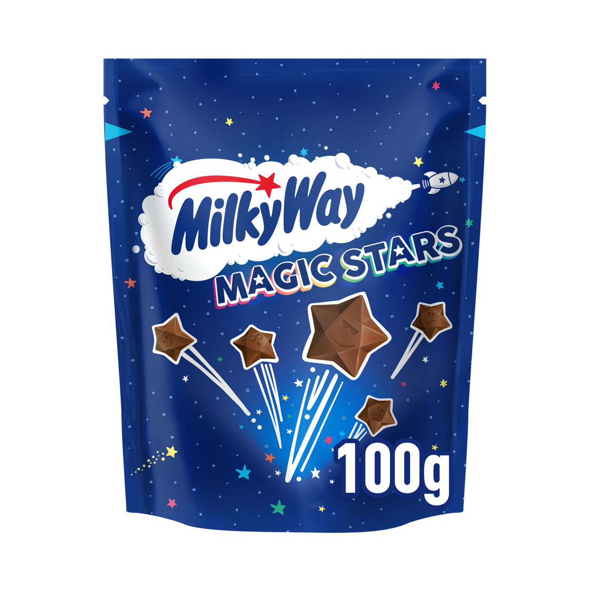 Milkyway Magic Stars Chocolate Pouch 100g
