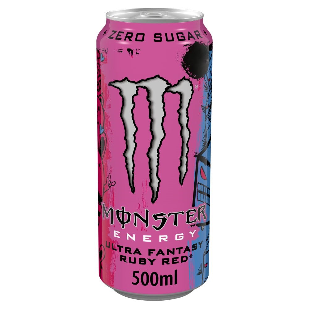 Monster Ul Ruby Red Pm £1.65 Zero Sugar 500ml