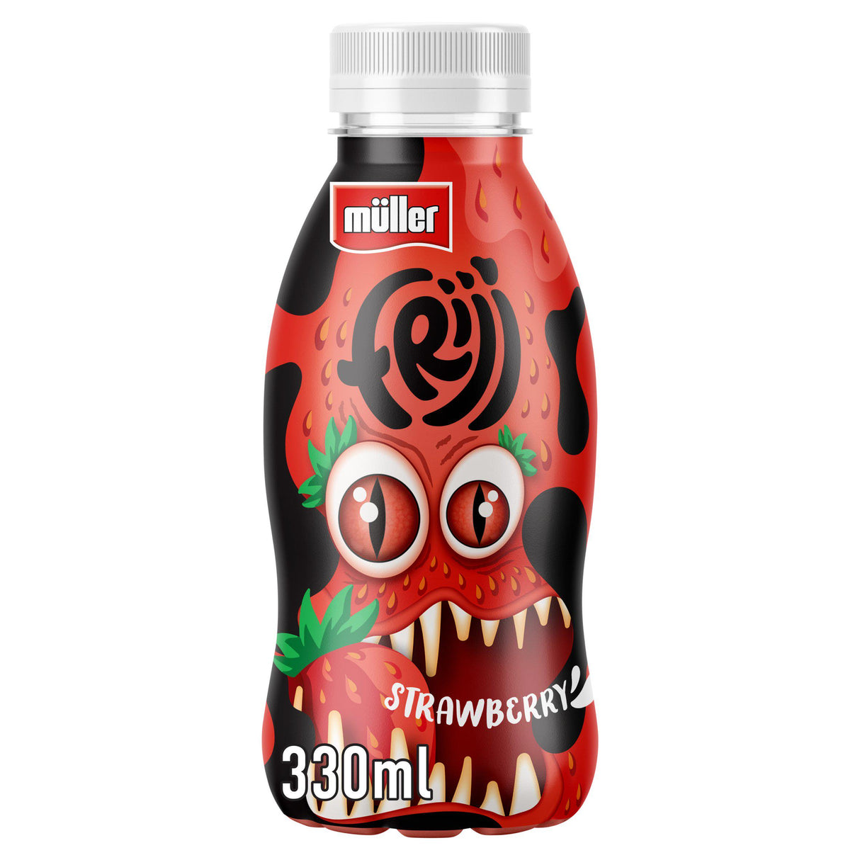 Müller Frijj Strawberry Flavour Milkshake 330ml PM £1.30