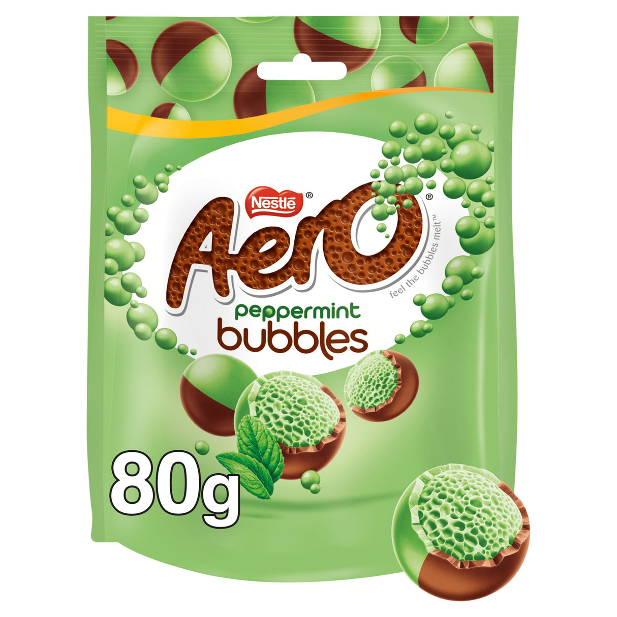 Nestle Aero Peppermint Bubbles Pouch Pm £1.50 80g