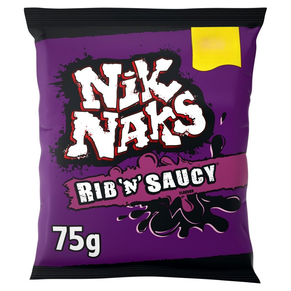 Nik Naks Rib'N'Saucy £1.25