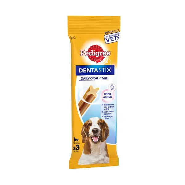 Pedigree Dentastix Medium 3 Stick 77g