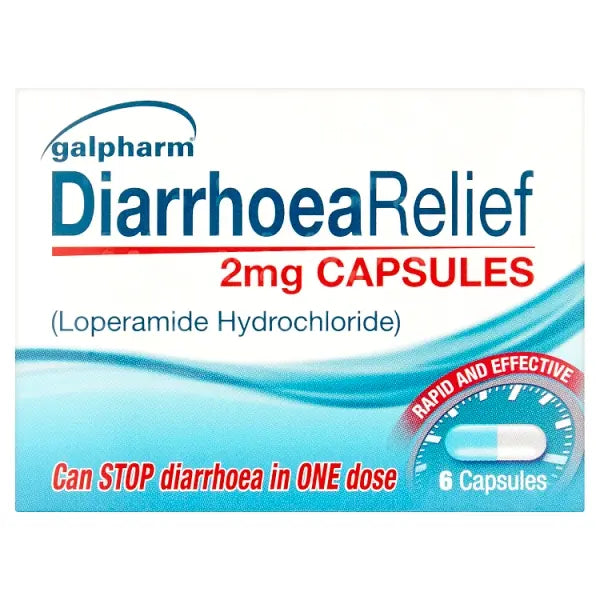 Pl Diarrhoea Relief 2mg Capsules 6's