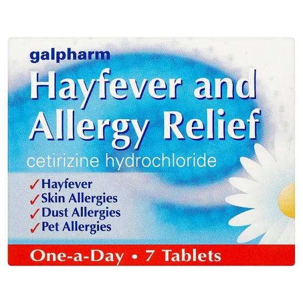 Pl Galpharm Hayfever & Allergy Relif (cetirizine) 7 Tab