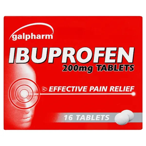 Pl Galpharm Ibuprofen Tablets 16 Tab